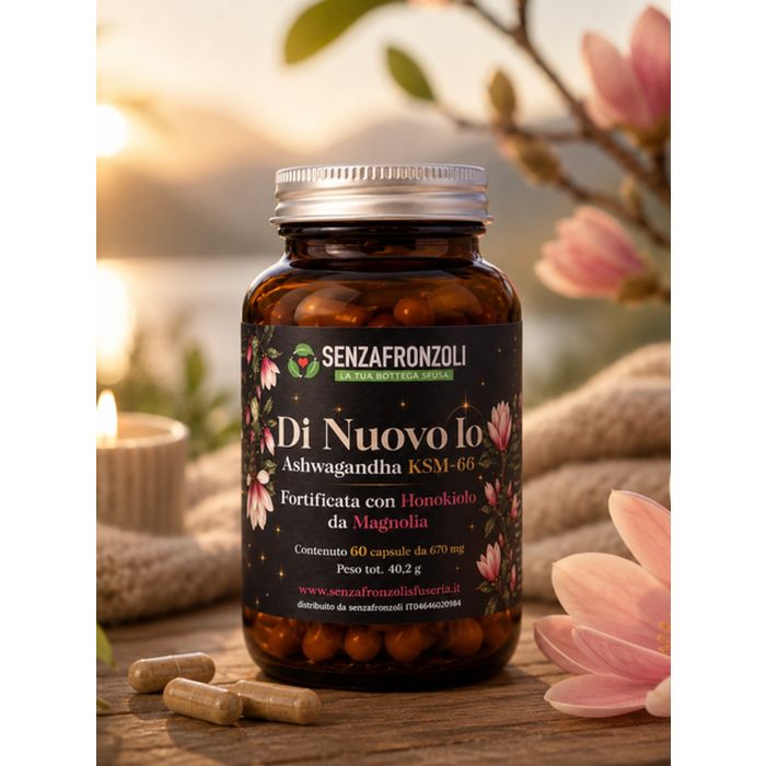 Di Nuovo Io – Ashwagandha KSM-66® e Magnolia con Honokiolo – 60 capsule