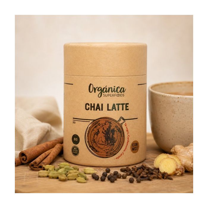 Chai Latte con MCT – Miscela Speziata con Tè Nero e Spezie Selezionate