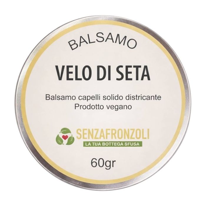 Balsamo Solido Districante – Velo di Seta | Capelli Sfibrati & Crespi