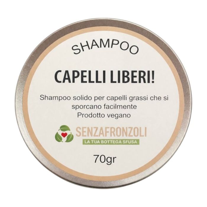 Shampoo Solido Riequilibrante – Capelli Liberi | Capelli Grassi & Cute Impura