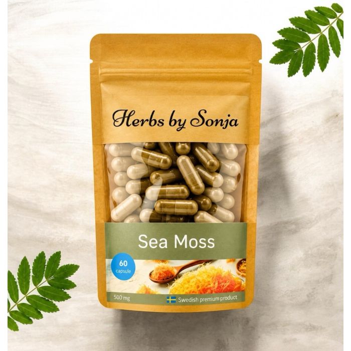 Capsule di Sea Moss (Muschio Marino) 500 mg – Ricco di minerali e supporto naturale