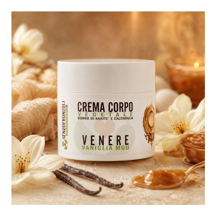 Crema Corpo Vegetale Venere Vaniglia Mou 200 ml