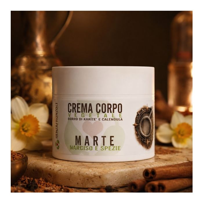 Crema Corpo Vegetale Marte Narciso e Spezie 200 ml