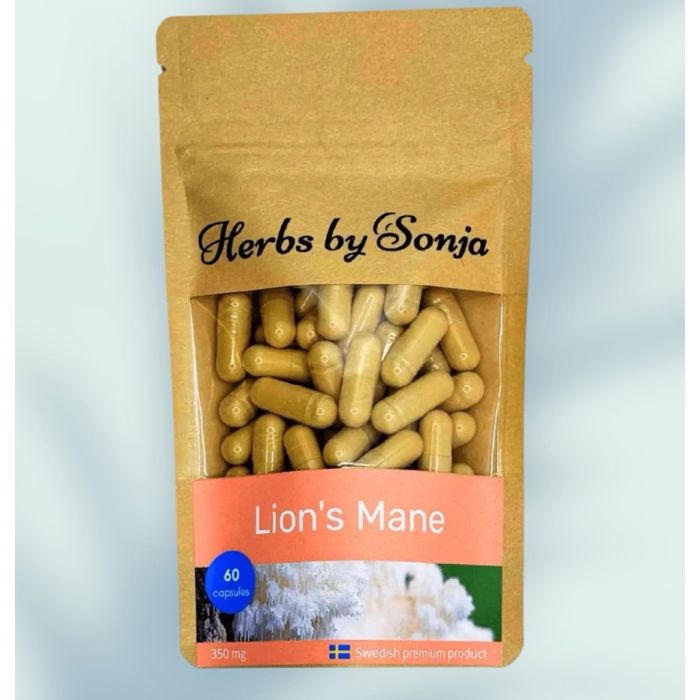 Capsule Lion’s Mane (Criniera di leone, ERICIUM ERINACEUS) 500 mg – Supporto concentrazione e memoria