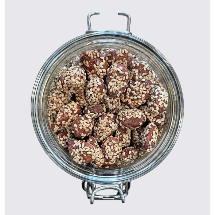 Mandorle al Sesamo e Miele – 100g