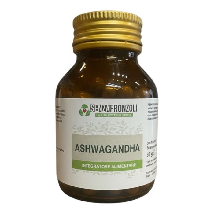 Ashwagandha SENZAFRONZOLI KSM-66®– Tonico per benessere mentale e fisico