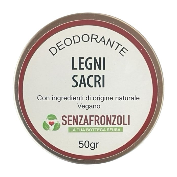 Deodorante Solido Legni Sacri SENZAFRONZOLI 50GR