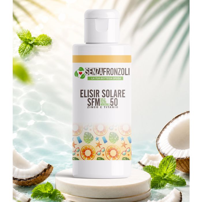 ELISIR SOLARE SFM 50 – Protezione Minerale Alta 200ml