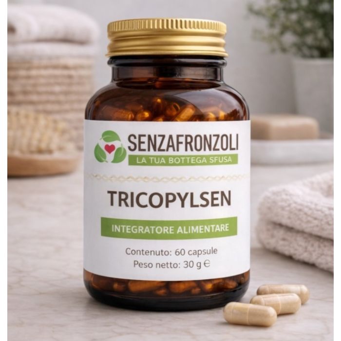 TRICOPYLSEN Integratore Capelli e Unghie di SenzaFronzoli FLACONE 60cp