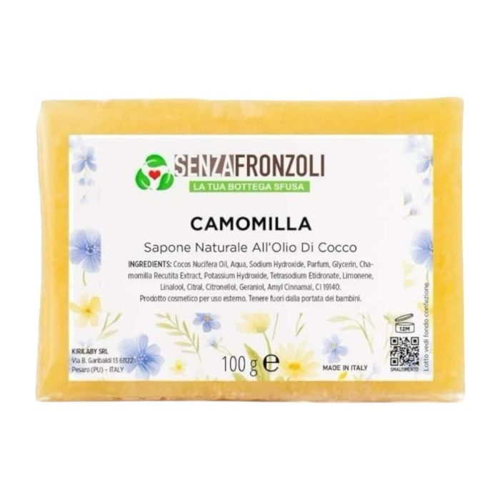 Sapone Naturale alla Camomilla 100gr SENZAFRONZOLI