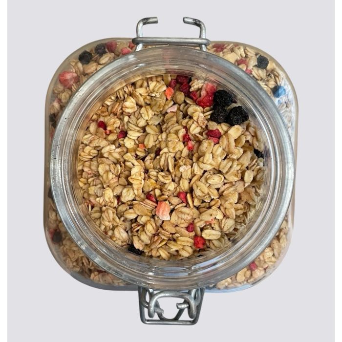 Crunchy Granola all'avena e fragole 200gr
