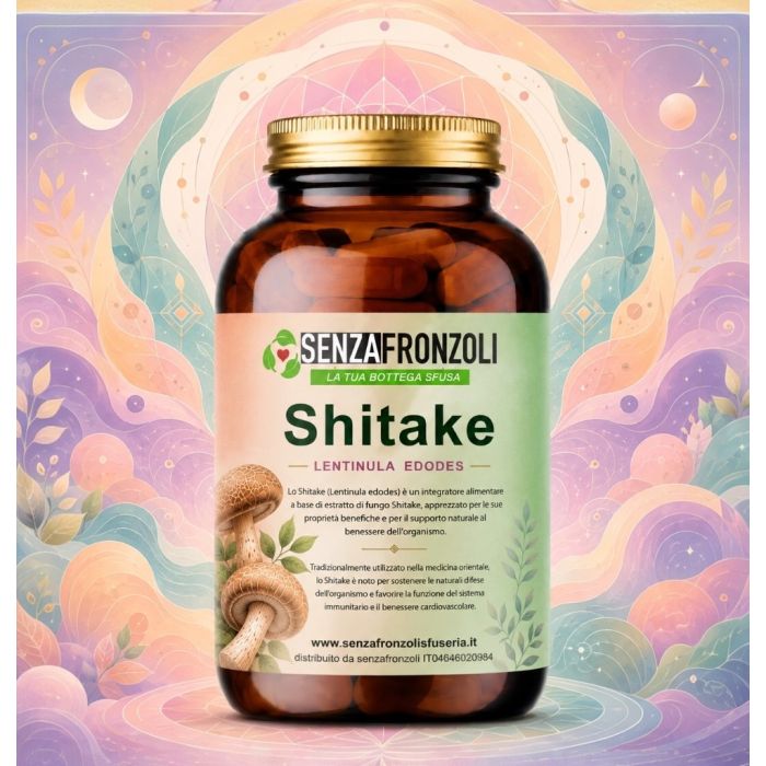 Shitake estratto secco 60 tavolette- Fungo medicinale