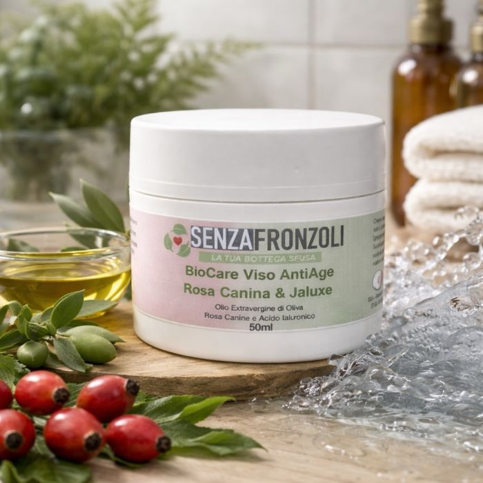 BioCare Viso AntiAge – Rosa Canina &amp; acido IALURONICO 50ml