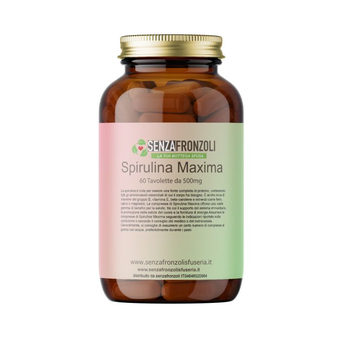 Spirulina in Tavolette 60 cps da 500mg