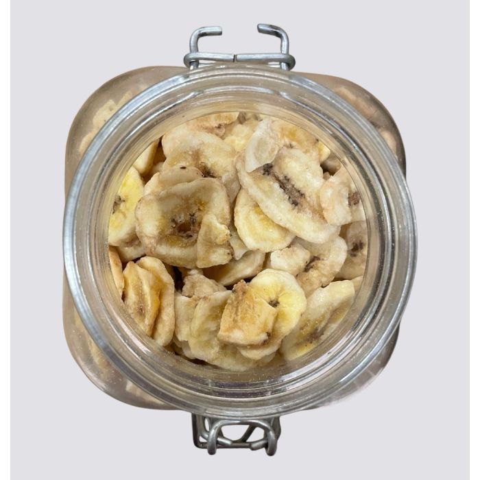 Banane essiccate SENZA ZUCCHERO pr. 100gr