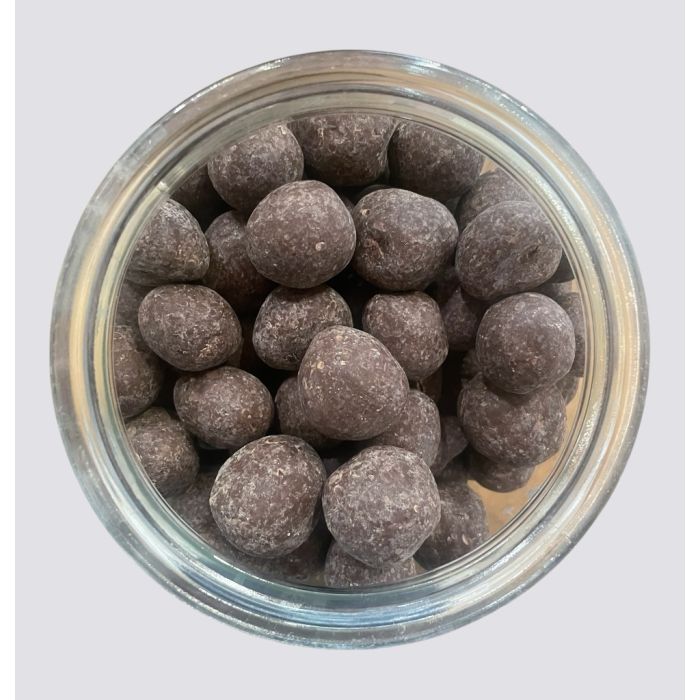 Lamponi ricoperti al CIOCCOLATO FONDENTE VEGAN pr. 100gr