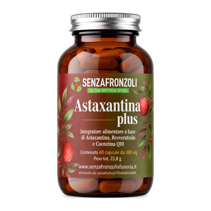 Astaxantina Plus 10 mg con Resveratrolo e Coenzima Q10 – 60 capsule