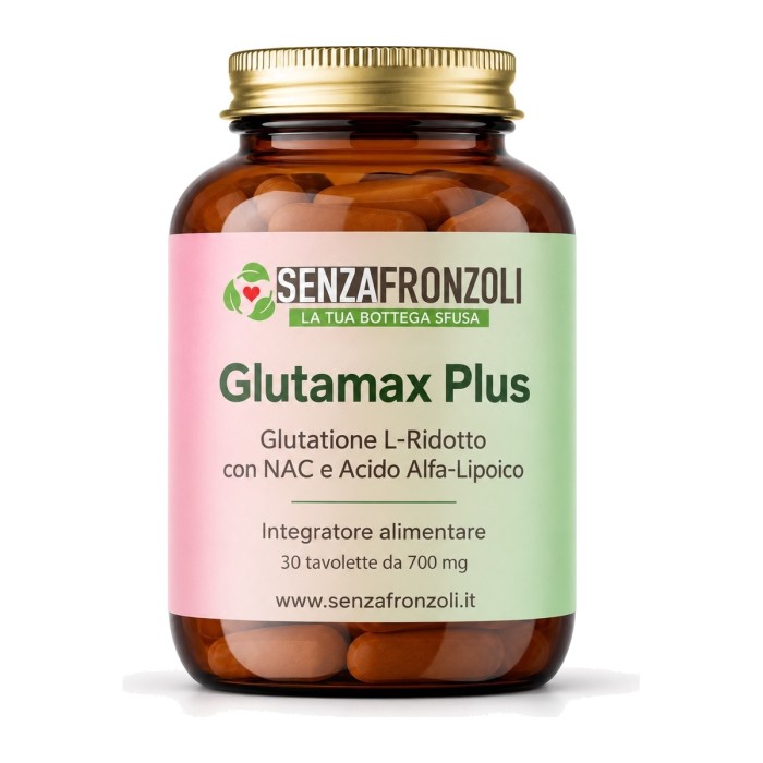 Glutamax Plus – glutatione L-ridotto 250 mg con NAC e acido alfa-lipoico – 30 compresse