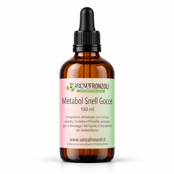 METABOLSNELL – Fucus, Betulla, Centella e Pilosella – 100 ml