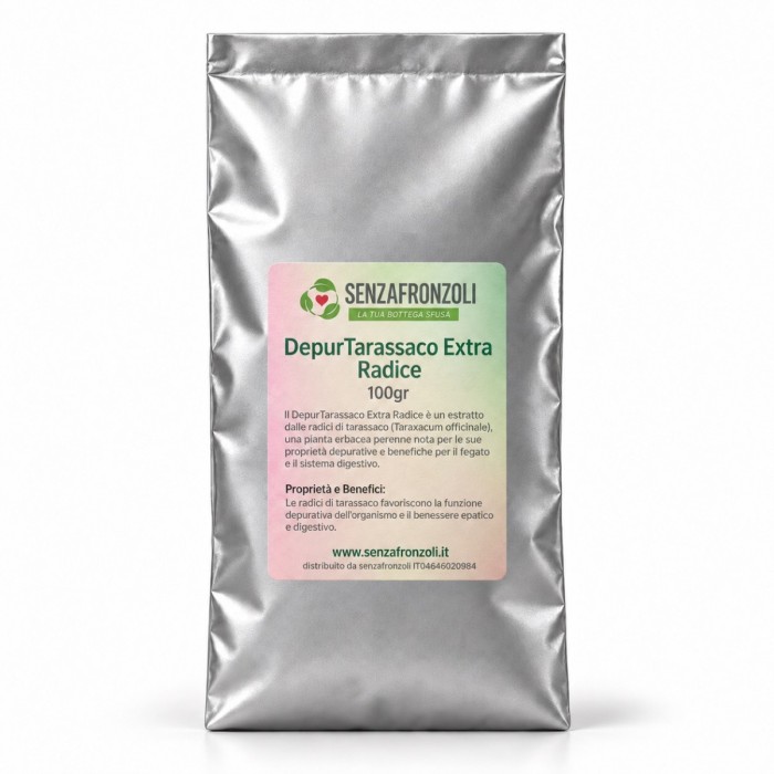 DEPURTARASSACO EXTRA RADICE – Radice di Tarassaco per Tisana – 100 g