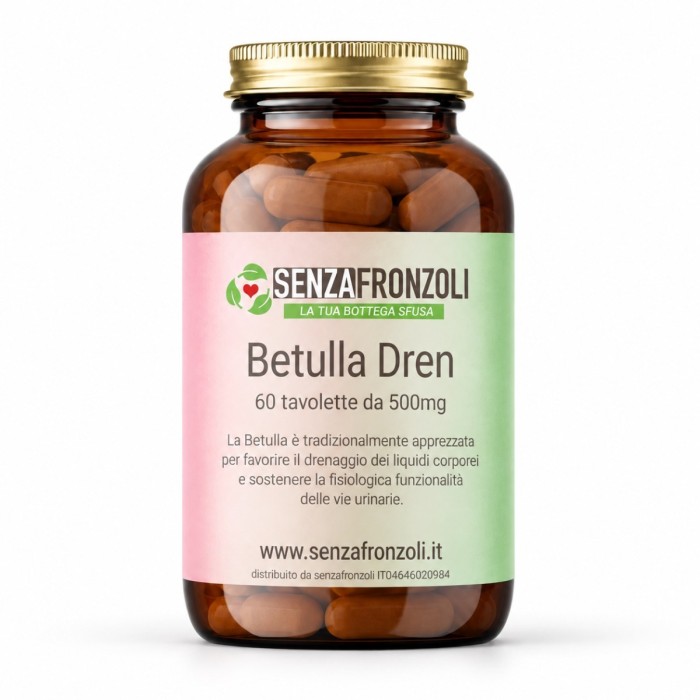 BETULLA DREN – Drenaggio dei Liquidi e Vie Urinarie – 60 Compresse