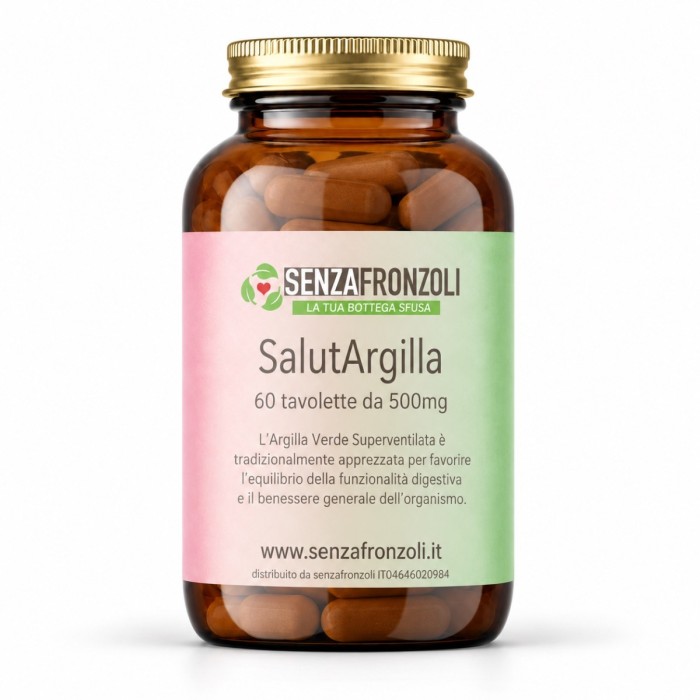 SALUTARGILLA – Argilla Verde Superventilata – 60 Compresse