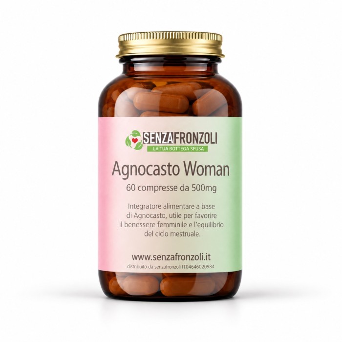 AGNOCASTO WOMAN – Agnocasto per il Ciclo Mestruale – 60 Compresse