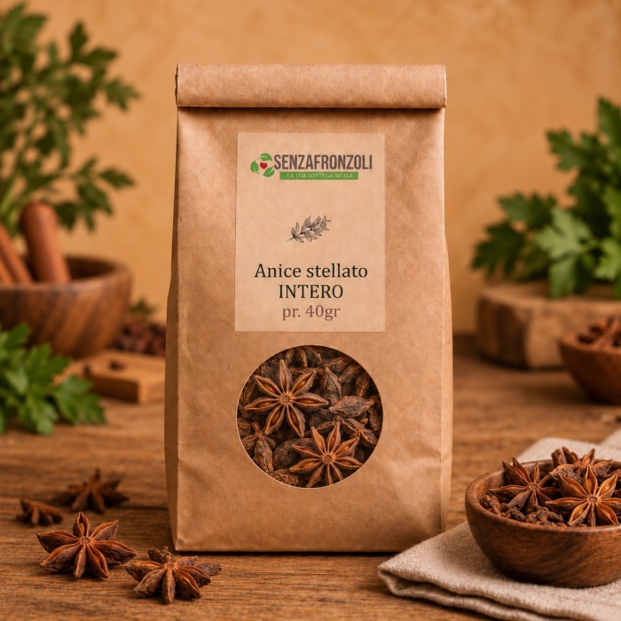 Anice stellato intero – Senza Fronzoli – 40 g