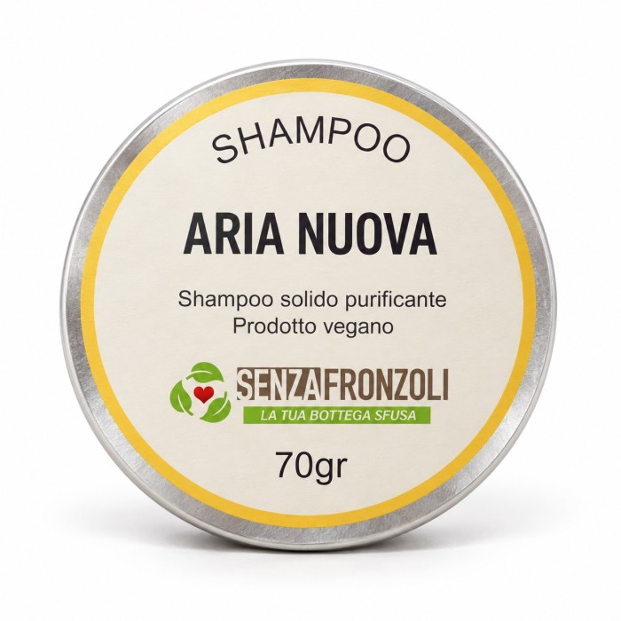 ARIA NUOVA – SHAMPOO SOLIDO PER CUTE CON DESQUAMAZIONE – 70 G