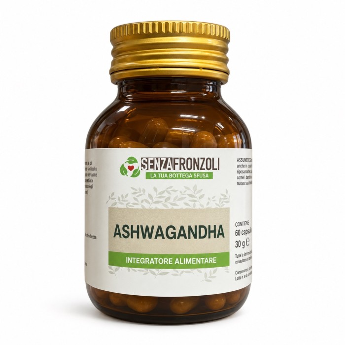 ASHWAGANDHA KSM-66® – 600 mg, 30 mg di Withanolidi – 60 Capsule
