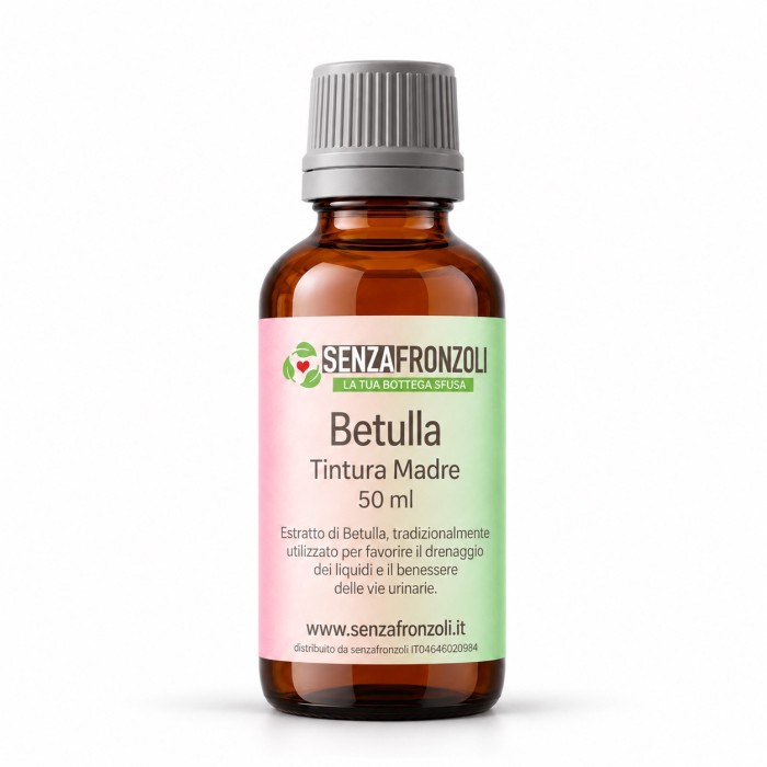 TINTURA MADRE BETULLA – Drenaggio dei Liquidi e Vie Urinarie – 50 ml
