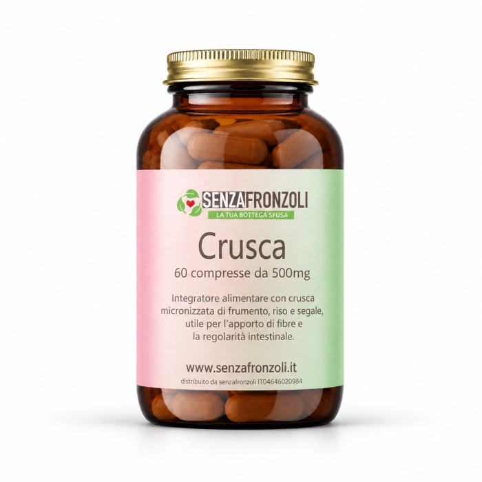 CRUSCA MICRONIZZATA – Frumento, Riso e Segale – 60 Compresse