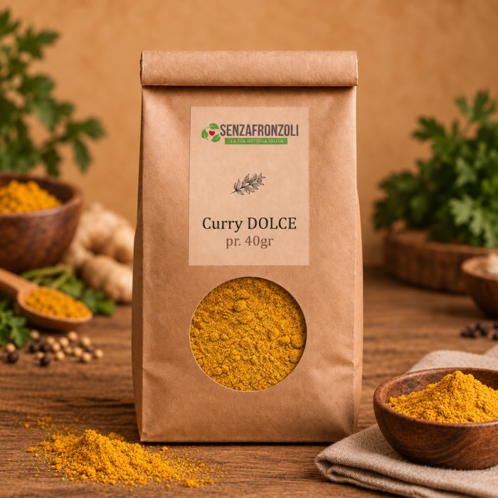 Curry dolce macinato – Senza Fronzoli – 40 g