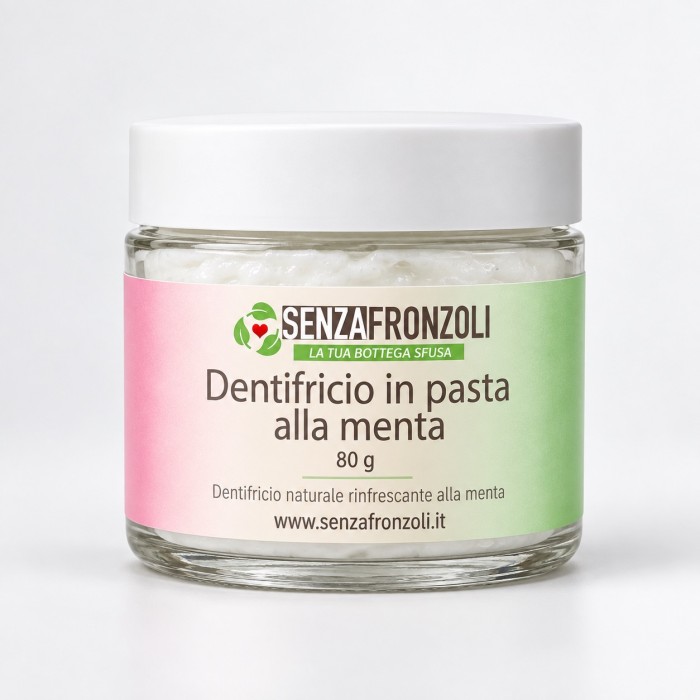 DENTIFRICIO IN PASTA BIO ALLA MENTA – 80 G