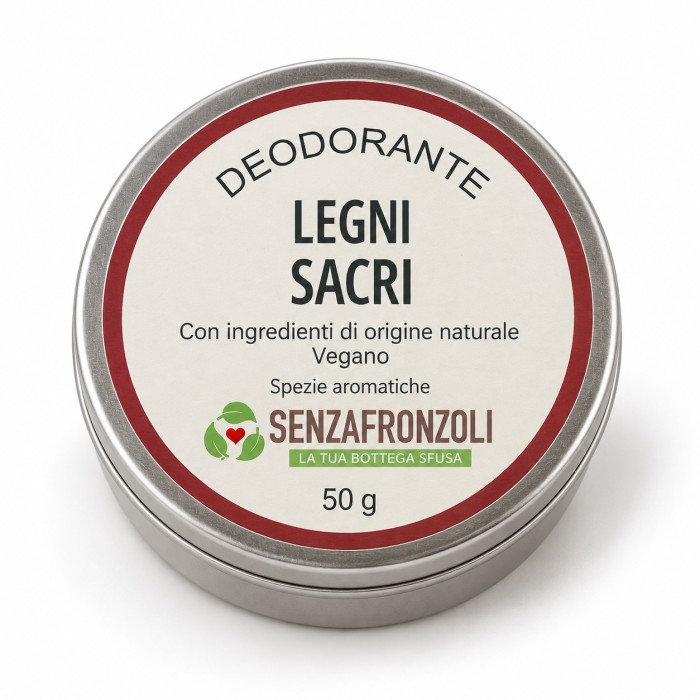 DEODORANTE NATURALE IN CREMA LEGNI SACRI – SPEZIE AROMATICHE