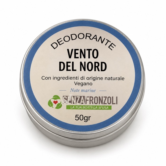 DEODORANTE NATURALE IN CREMA VENTO DEL NORD – NOTE MARINE