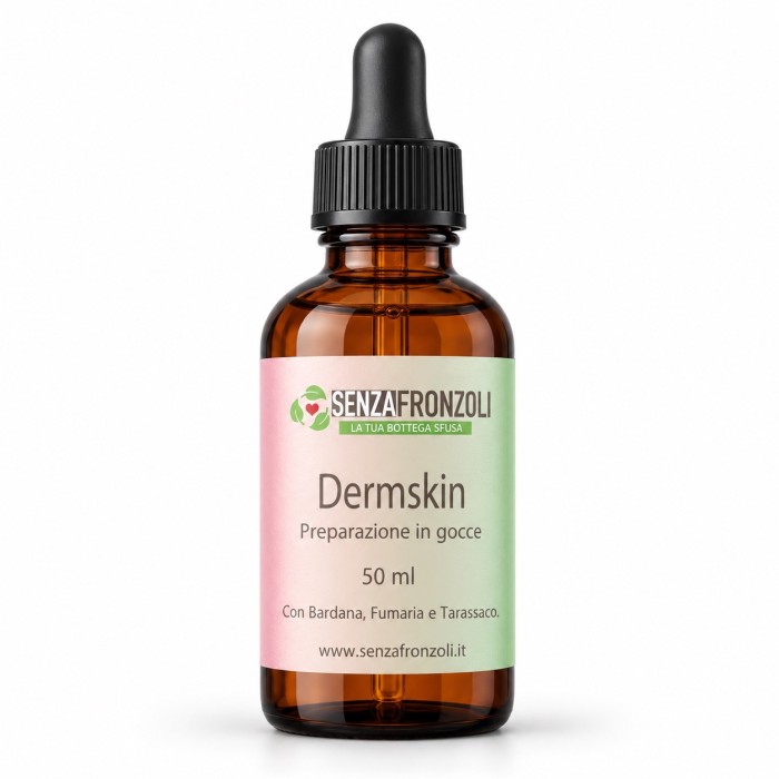 DERMSKIN integratore in gocce con Bardana Fumaria e Tarassaco 50 ml
