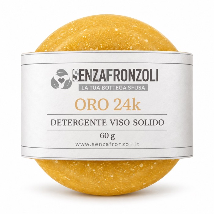 detergente viso solido oro 24k – Senza Fronzoli – 60 g