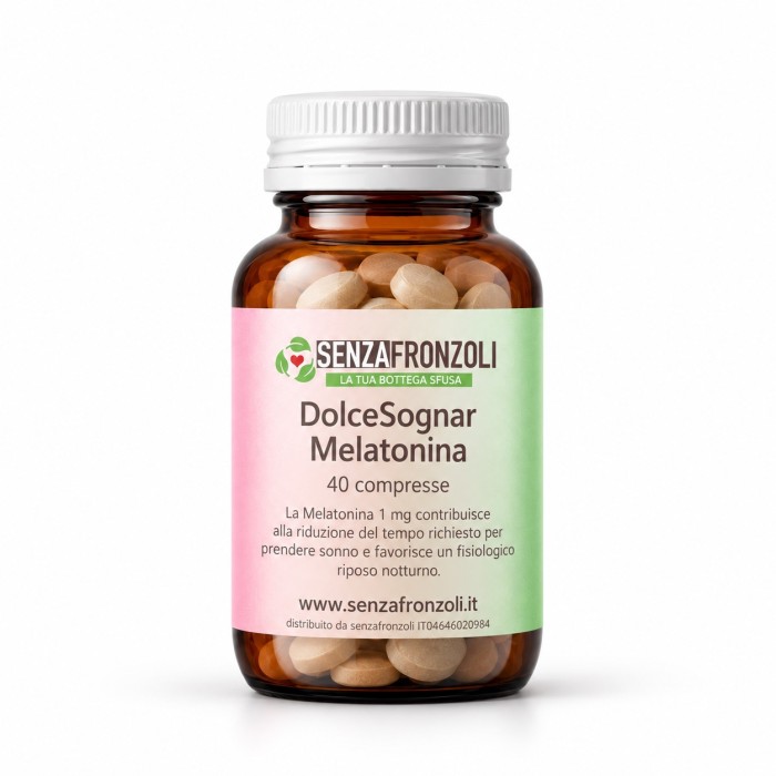 DOLCESOGNAR MELATONINA 1 MG – Sonno – 40 Compresse