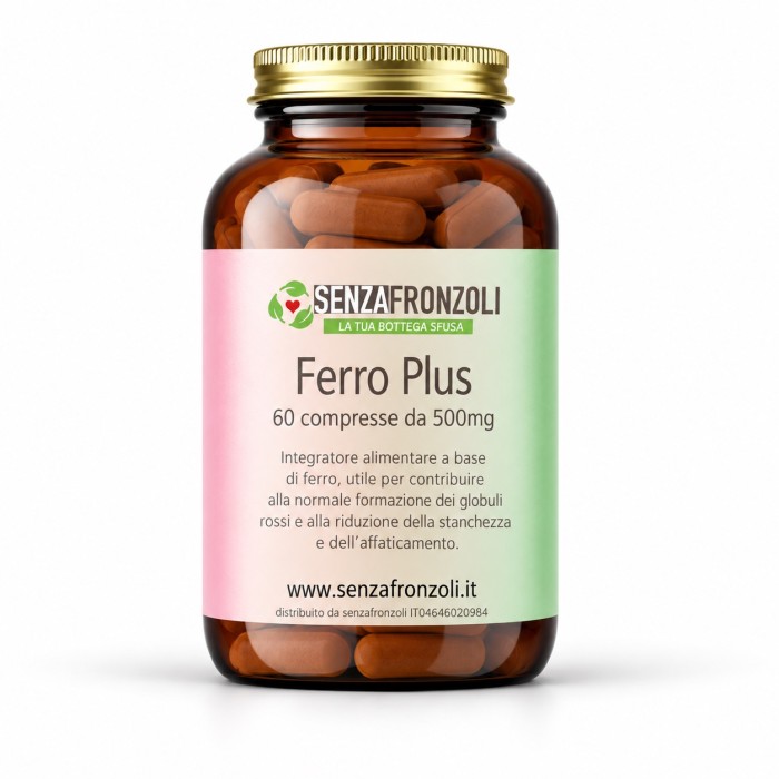 FERRO PLUS – Integratore di ferro – 60 Compresse