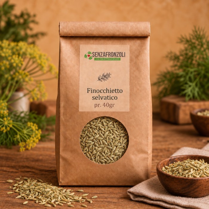 Semi di finocchietto selvatico interi – Senza Fronzoli – 40 g