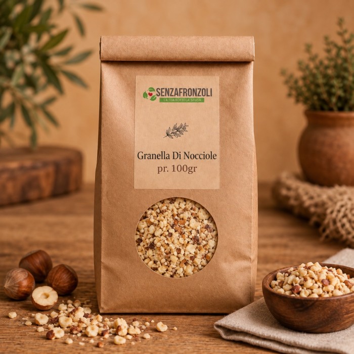 GRANELLA DI NOCCIOLE TOSTATE – 100 g