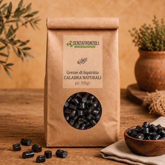 Liquirizia pura spezzata calabrese – Senza Fronzoli – 50 g