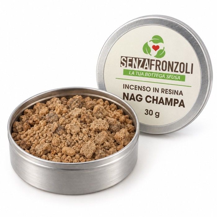 Incenso in resina Nag Champa, confezione da 30 g