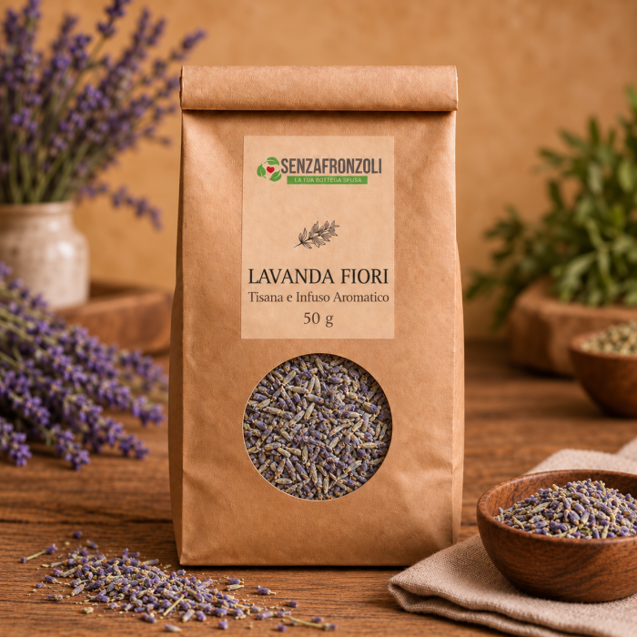 LAVANDA FIORI – Tisana e Infuso Aromatico – 50 g