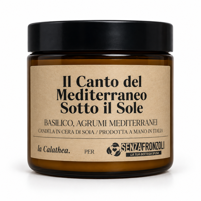 Il canto del mediterraneo sotto il sole – candela profumata 90 g