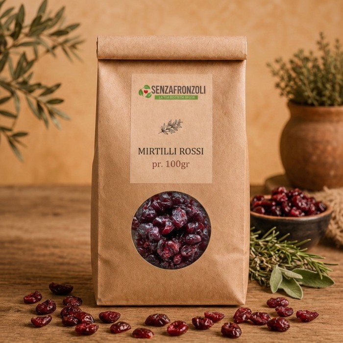 CRANBERRIES MIRTILLI ROSSI – 100 g