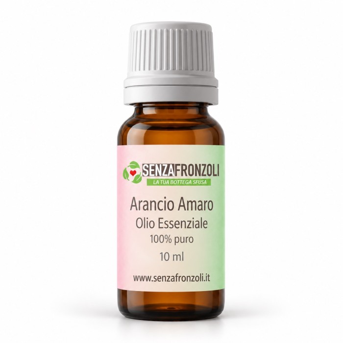 Olio Essenziale di Arancio Amaro 100% puro 10 ml Senza Fronzoli