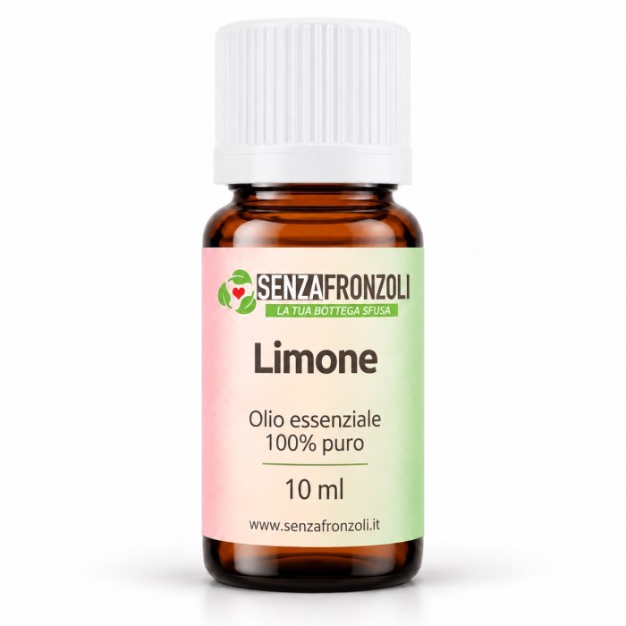 Olio Essenziale di Limone 100% puro 10 ml Senza Fronzoli