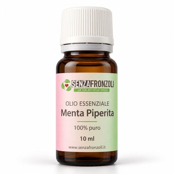 Olio Essenziale di Menta Piperita 100% puro 10 ml Senza Fronzoli